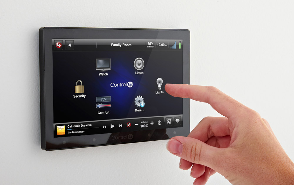 Control touch-screen 